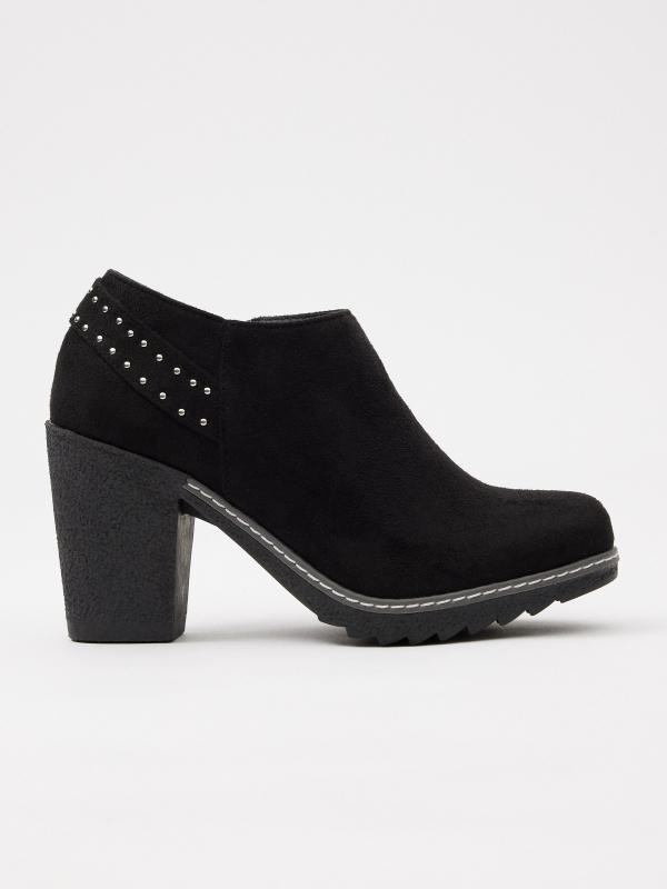 In side Zapatos con tachas tacón ancho Ofertas de temporada