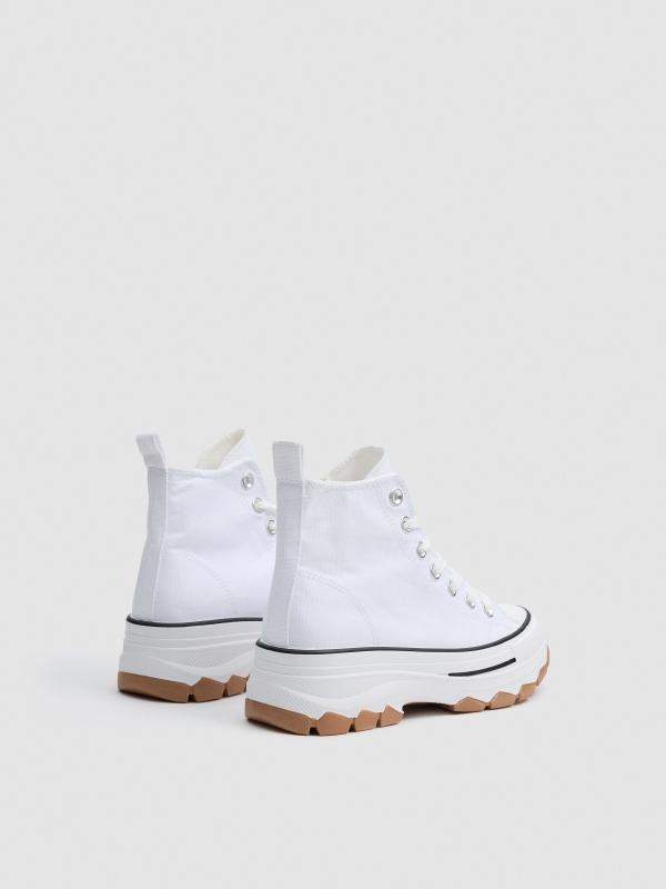 In side Bota loneta plataforma Oferta especial de fábrica