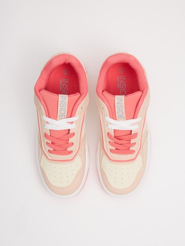 In side Zapatillas basket bicolor Superdescuento