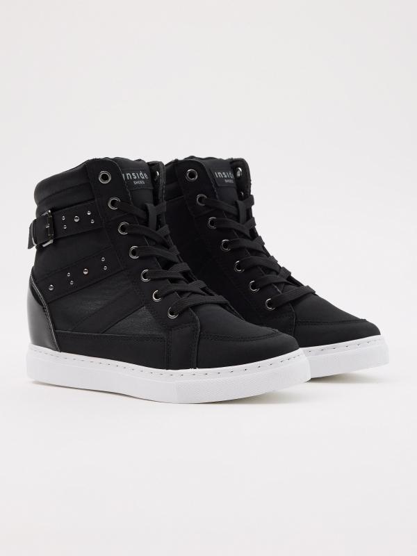 In side Botin deportivo cuña interior 4 cm Ofertas de temporada