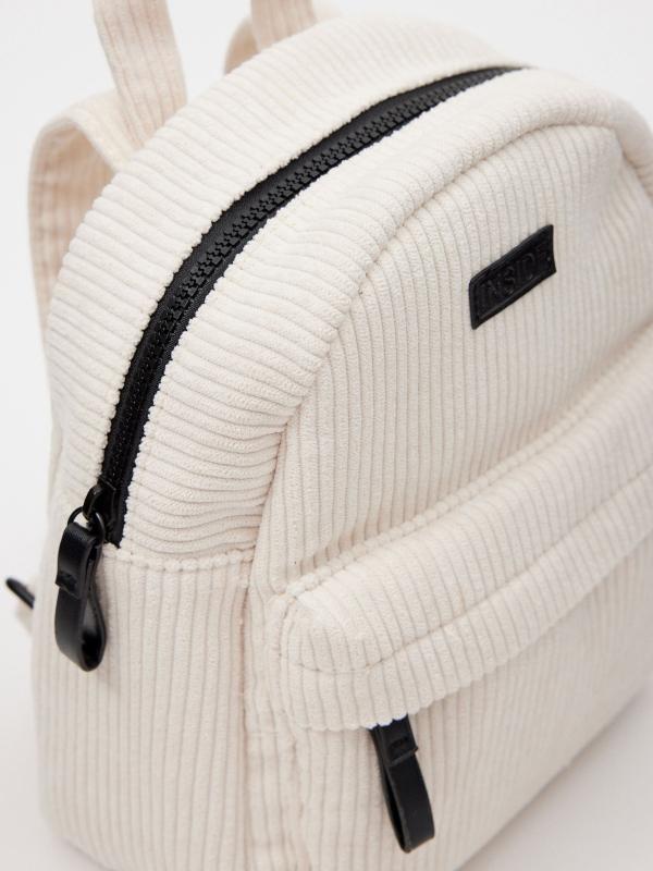 In side Mochila casual de pana Precio ultrabajo