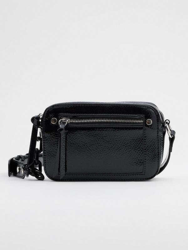 In side Bolso bandolera efecto charol Devoluciones gratuitas
