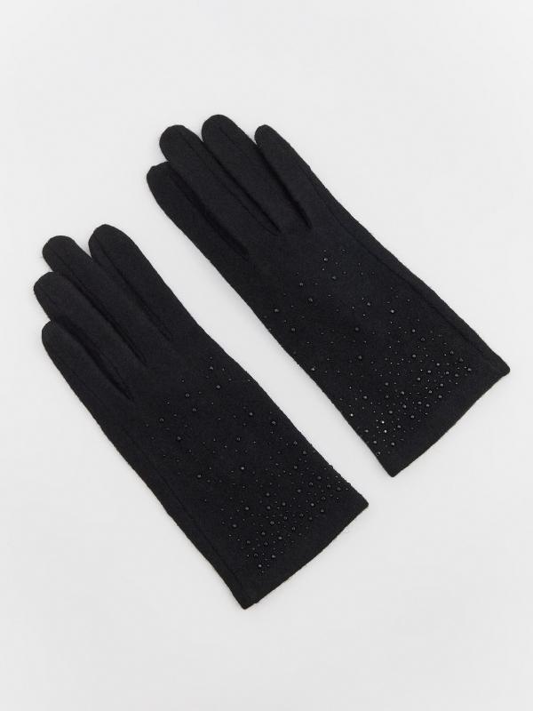 In side Guantes táctiles strass Mejor oferta