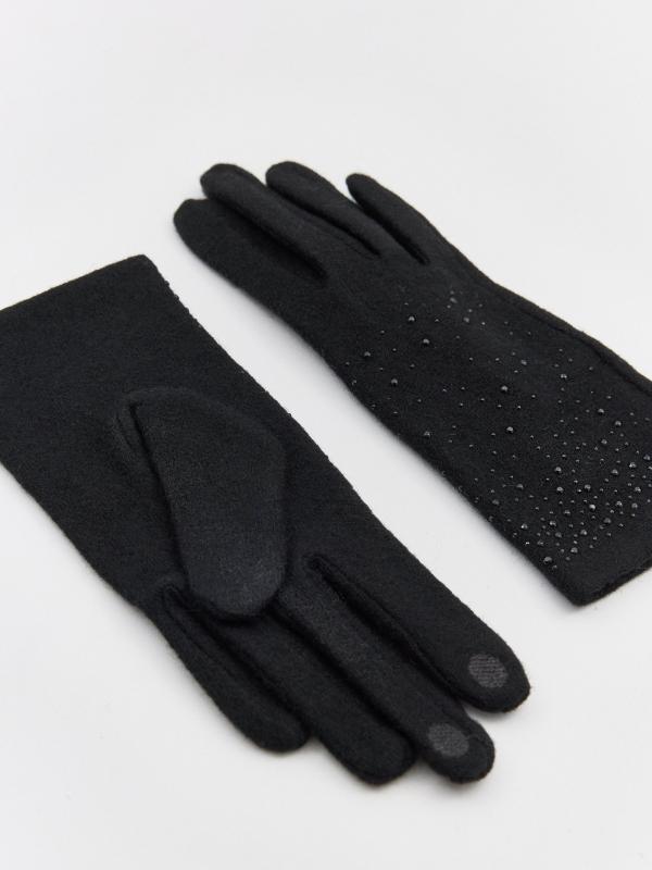In side Guantes táctiles strass Mejor oferta