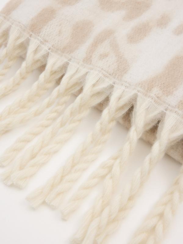In side Bufanda flecos animal print Ahorra y exporta