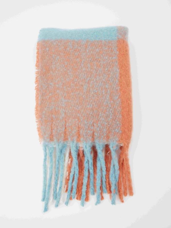 In side Bufanda maxi azul/naranja En oferta