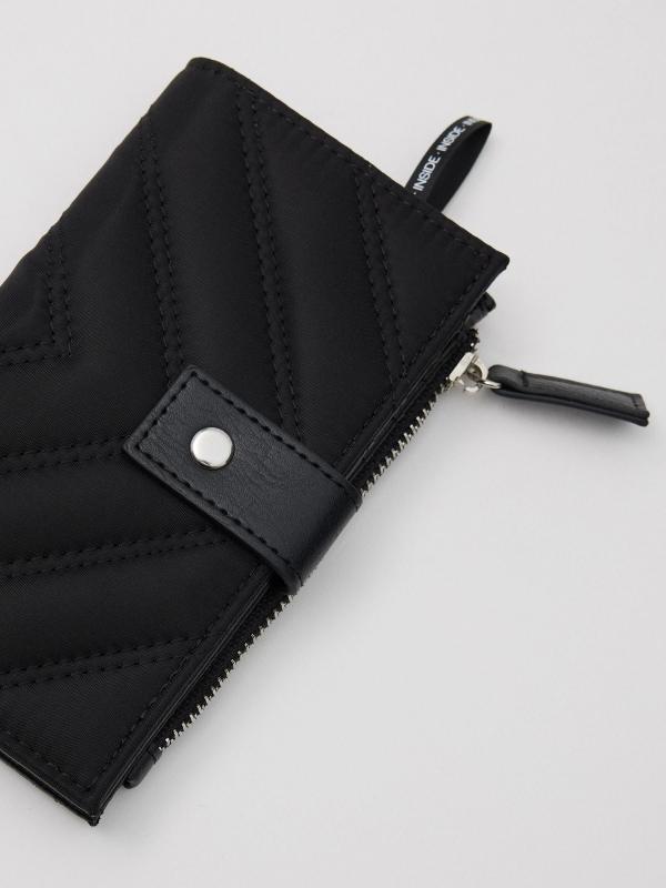 In side Cartera mujer polipiel doble cierre Ofertas de temporada