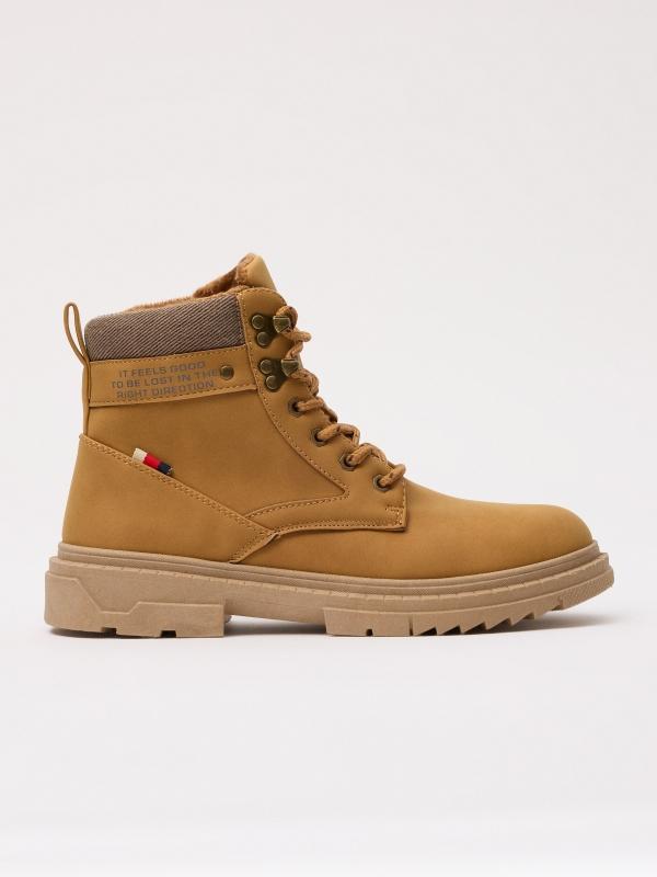 In side Bota montañera combinada cuello
