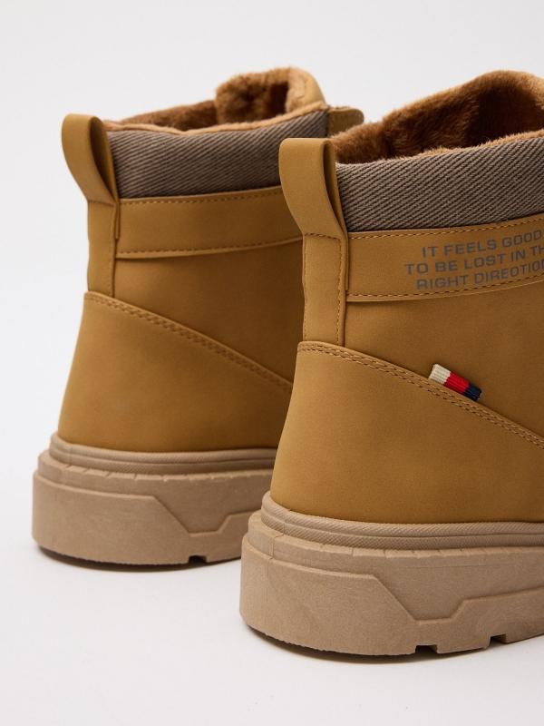 In side Bota montañera combinada cuello Outlet