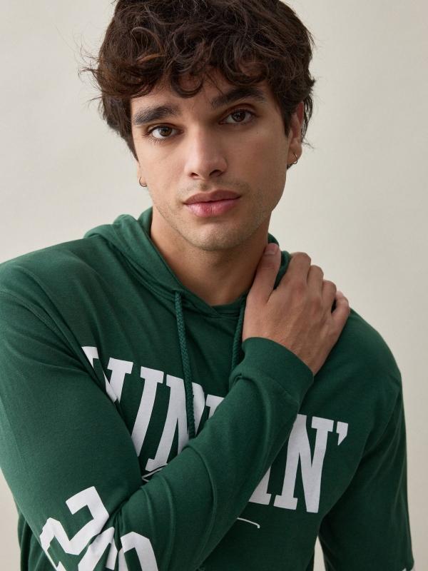 In side Camiseta college capucha Ventas relámpago