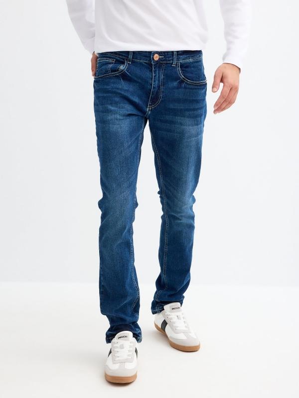 In side Jeans slim azul Tienda