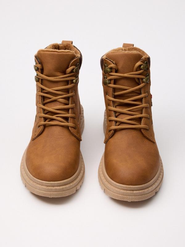 In side Bota montañera combinada cuello Mejor oferta