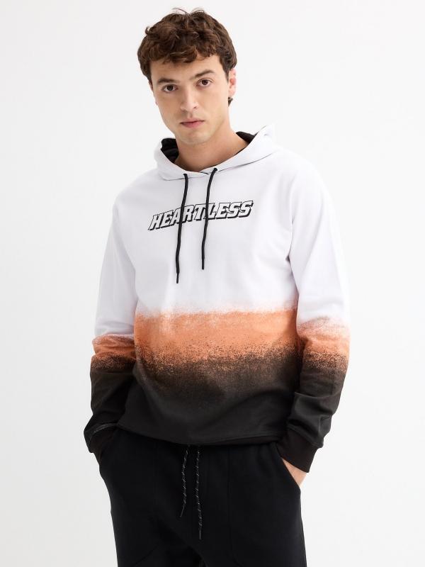 In side Sudadera estampado degradado