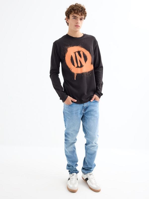 In side Camiseta INSIDE de graffiti Oferta especial