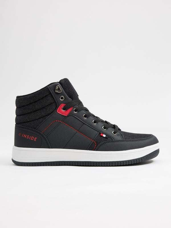 In side Bota deportiva denim combinada
