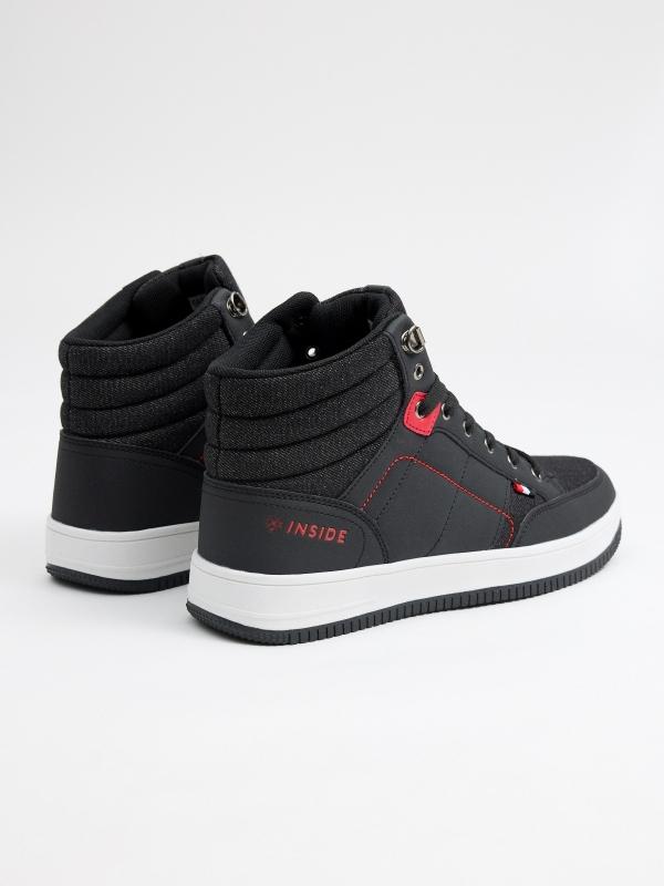 In side Bota deportiva denim combinada Envío gratis