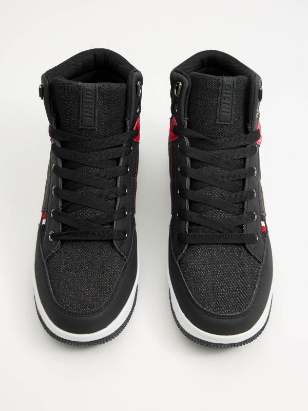 In side Bota deportiva denim combinada Envío gratis