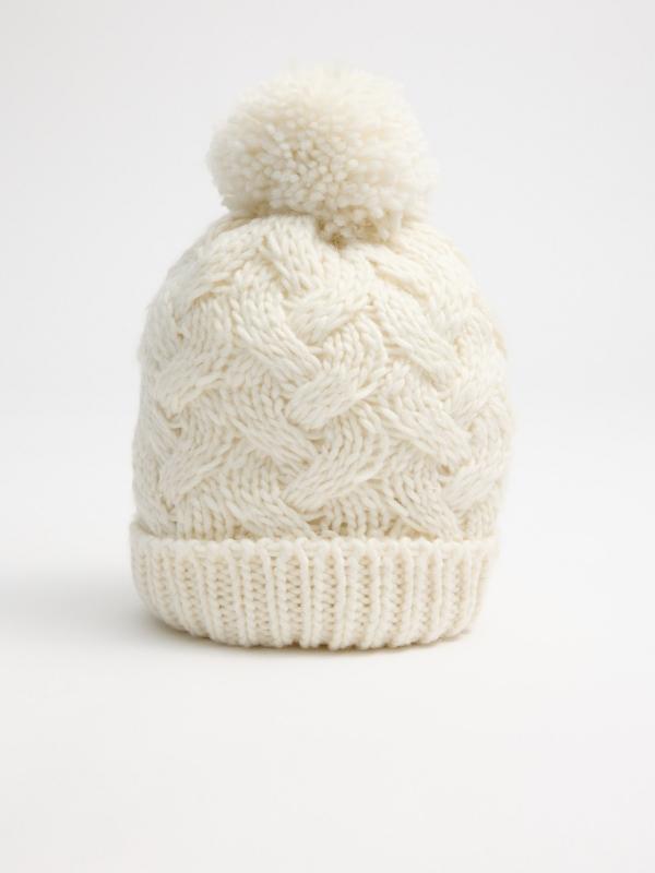 In side Gorro trenzado pompón ÚLTIMAS EDICIONES