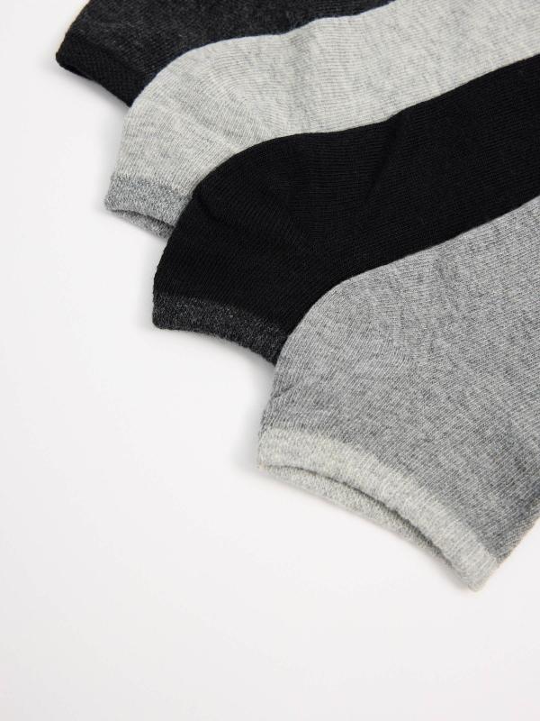 In side Pack 4 calcetines tobilleros Rebajas de fin de temporada