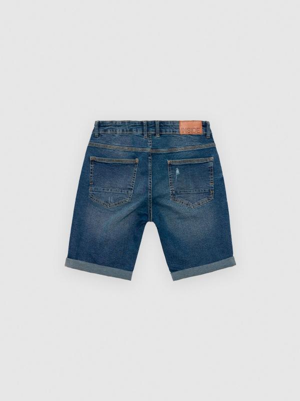 In side Bermuda denim skinny Outlet