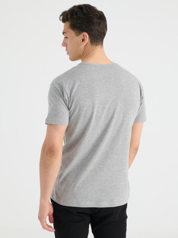 In side Camiseta básica cuello panadero