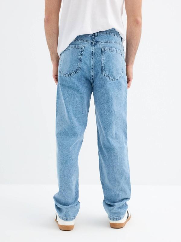 In side Jeans Baggy Denim Venta caliente
