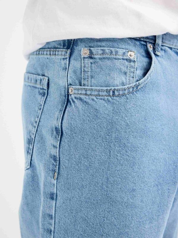 In side Jeans Baggy Denim Venta caliente