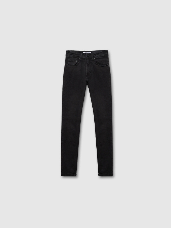 In side Jeans Skinny negros Rebajas baratas