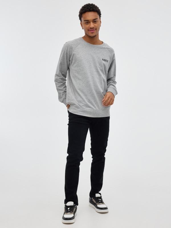 In side Jeans slim negros