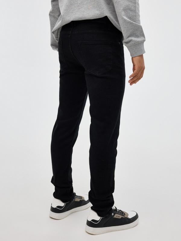 In side Jeans slim negros Ventas relámpago