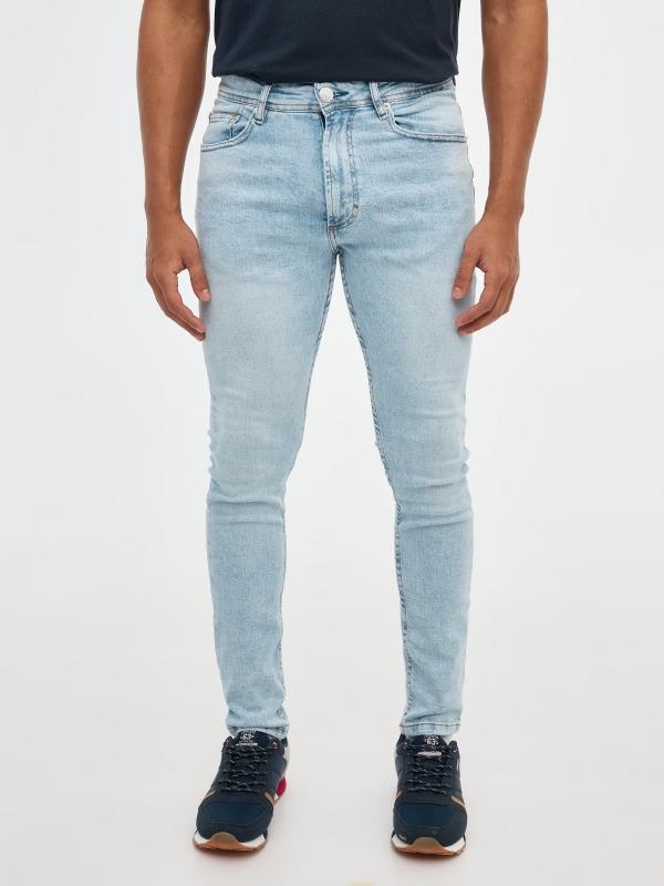 In side Jeans skinny azul claro Tienda