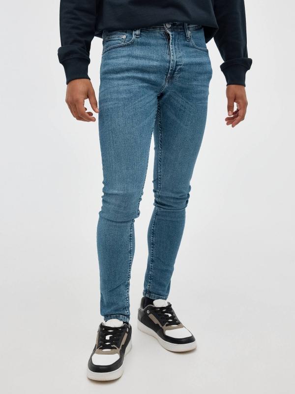 In side Jeans skinny azul Mejor oferta