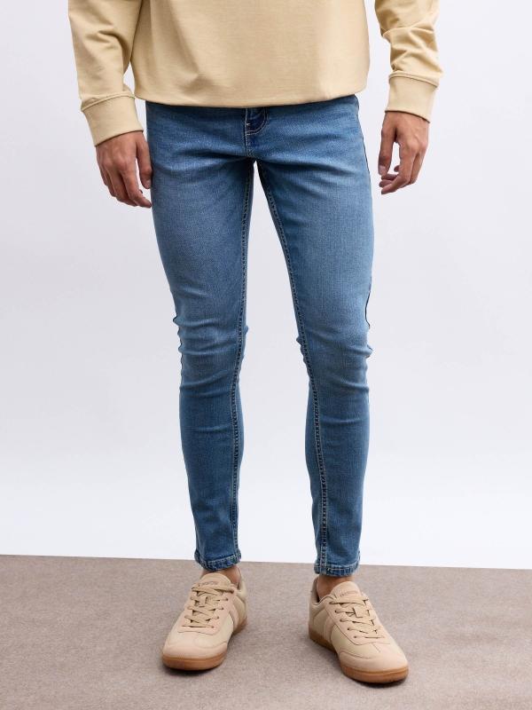 In side Jeans skinny desgastados Oferta especial