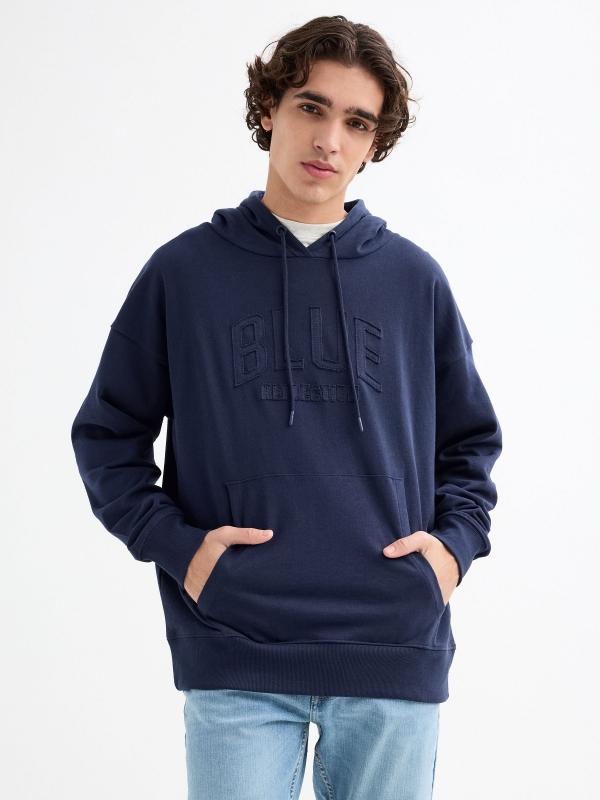 In side Sudadera con capucha Blue Reflection Rebajas