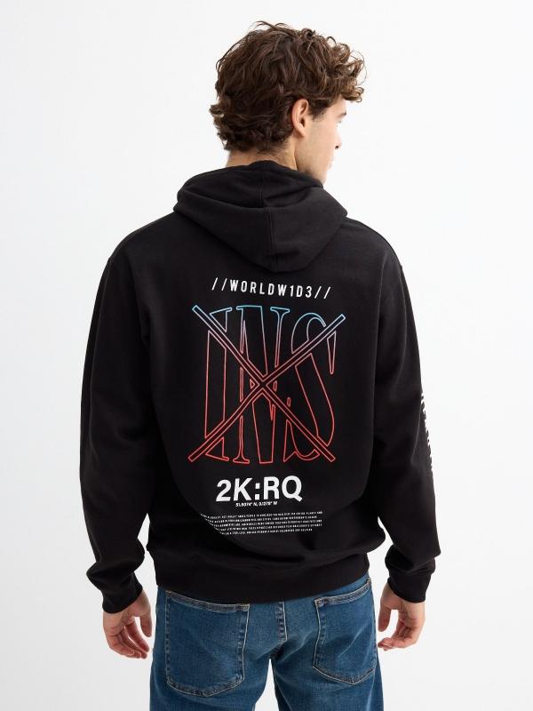 In side Sudadera capucha print Gran oferta