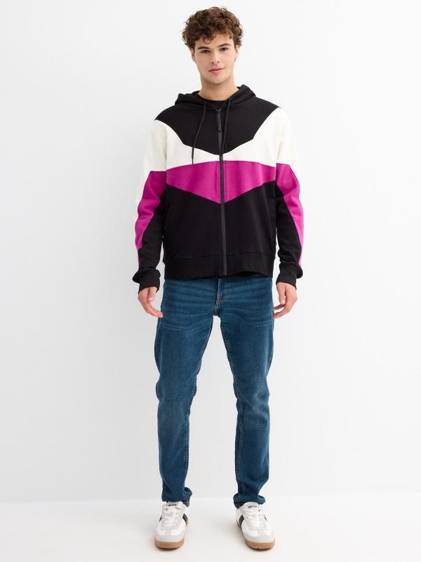 In side Sudadera capucha cremallera Rebajas de fábrica