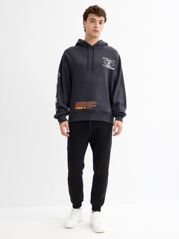 In side Sudadera Run Away To Nowhere Rebajas online