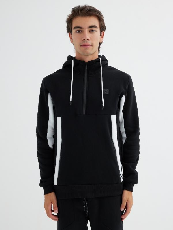 In side Sudadera con media cremallera Rebajas top
