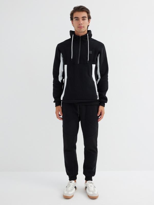In side Sudadera con media cremallera Rebajas top