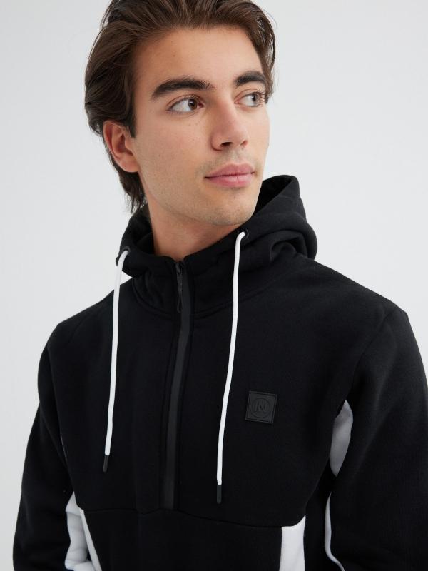 In side Sudadera con media cremallera Rebajas top