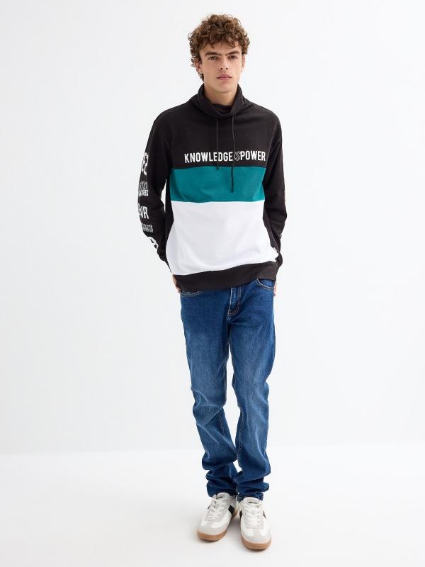 In side Sudadera color block COMPRAR AHORA