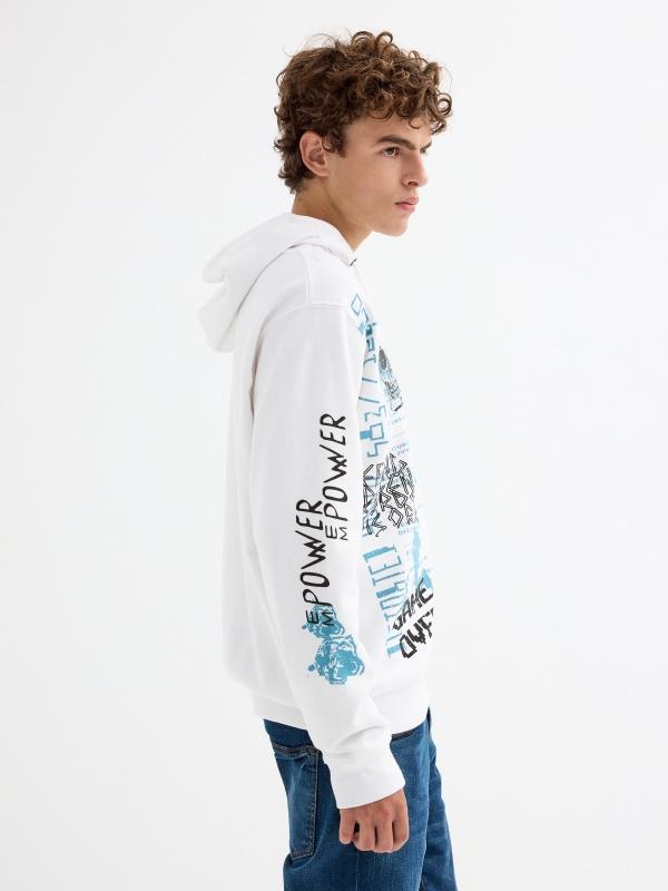 In side Sudadera capucha print ÚLTIMAS EDICIONES