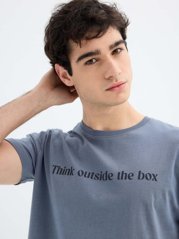 In side Camiseta manga corta Think Outside Precio de fábrica