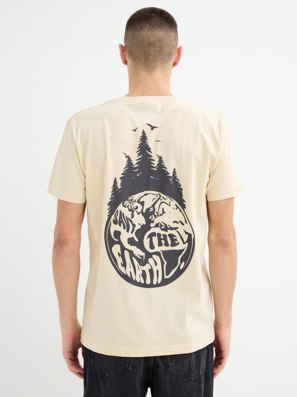 In side Camiseta manga corta Save the Earth Promoción por tiempo limitado