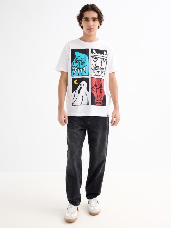 In side Camiseta manga corta Monstruos Promoción trimestral
