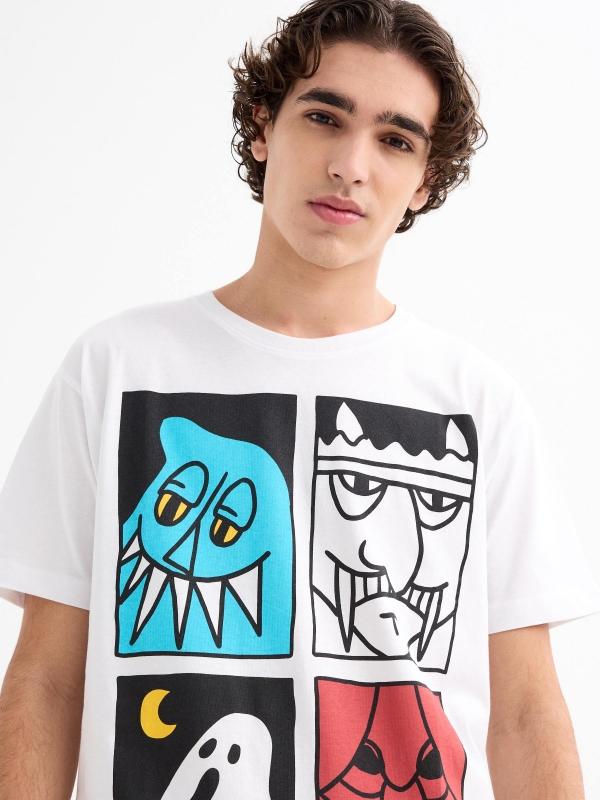In side Camiseta manga corta Monstruos Promoción trimestral