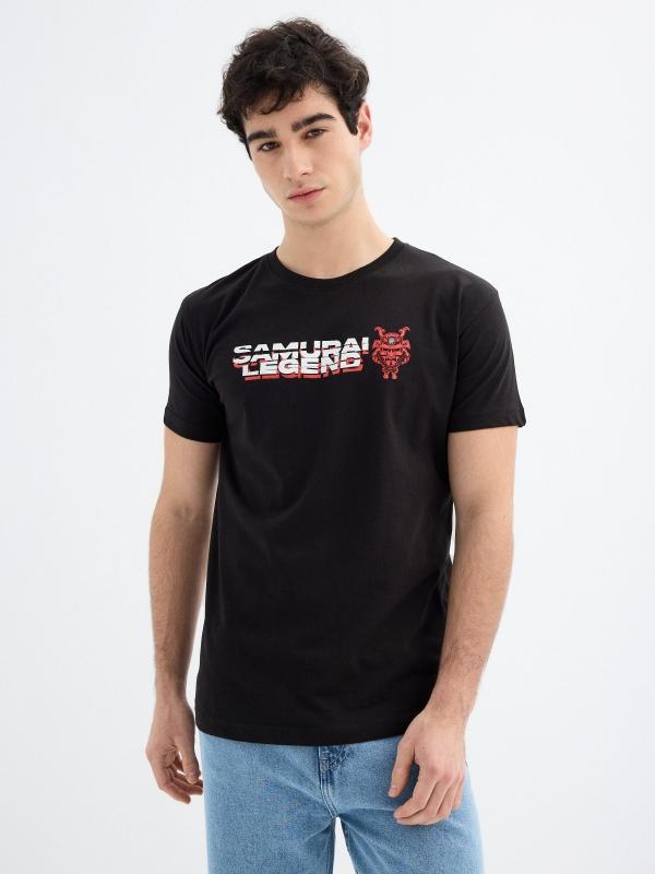 In side Camiseta manga corta Samurai Legend