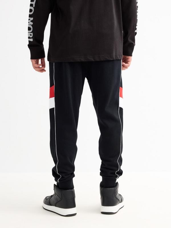 In side Pantalón jogger detalles combinados En línea