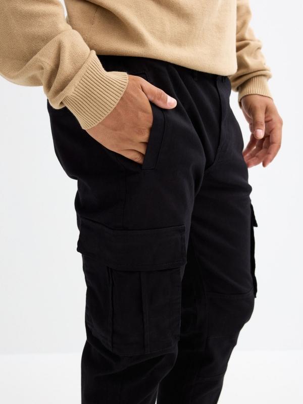 In side Pantalón jogger perneras con bolsillos Outlet