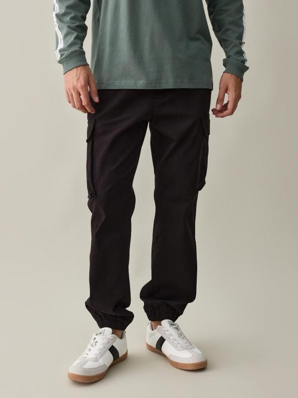 In side Pantalón jogger cargo hombre Rebajas